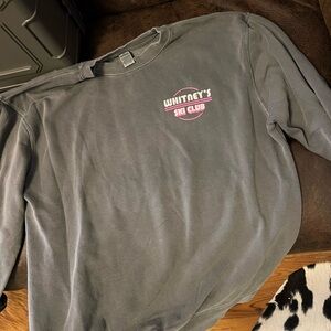 Barstool Sports Pink Whitney Ski Club Sweatshirt